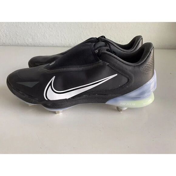 Nike Force Zoom Trout 8 Pro Metal Baseball Cleats CZ5915-010 Men’s Sz 16 Black - Picture 6 of 9